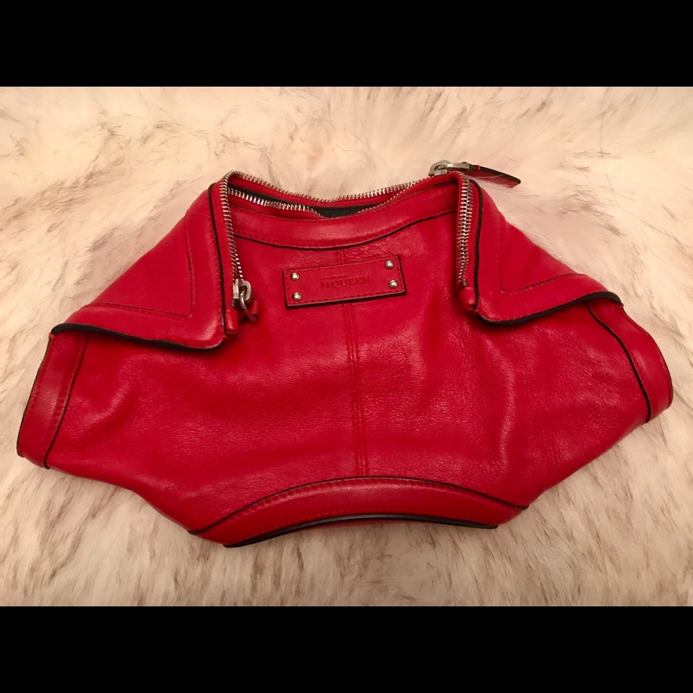 Alexander McQueen clutch
